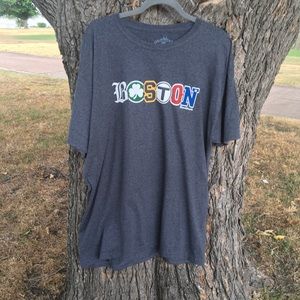 Boston Sports Teams Graphic T-shirt XL NWOT